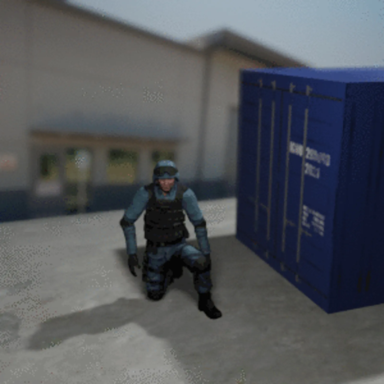 Grenade throw: motion-capture animation by Jaime Gonzalez Jr