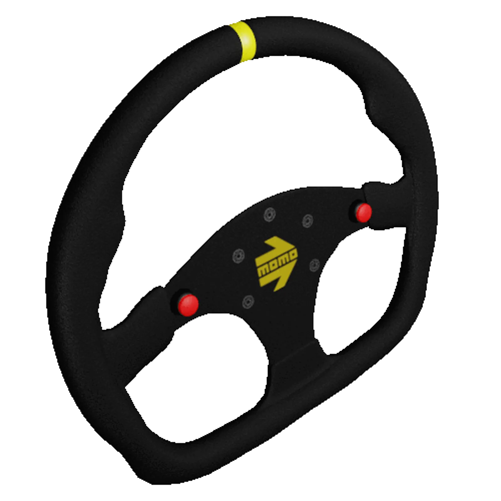 Momo Steering Wheel: 3D render by Jaime Gonzalez Jr