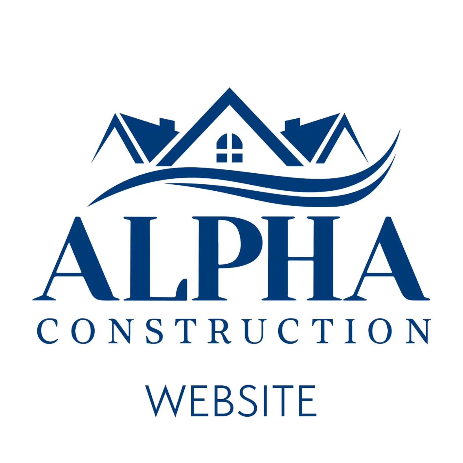 Alpha Construction Website project preview