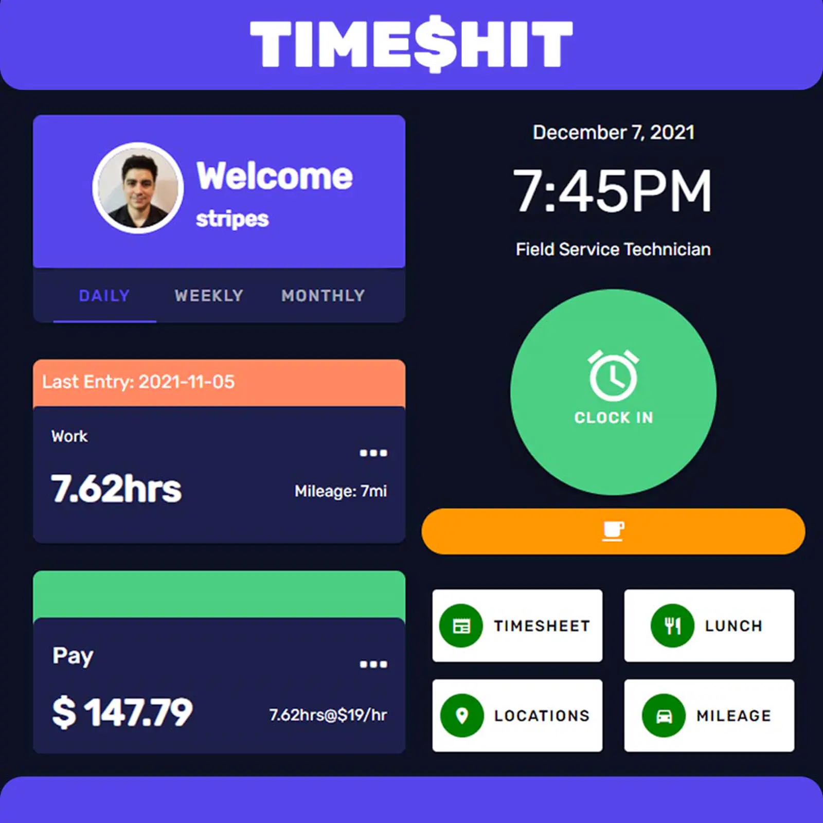 TimeForge project preview